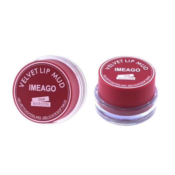 Velvet Lip Mud - Berry Red