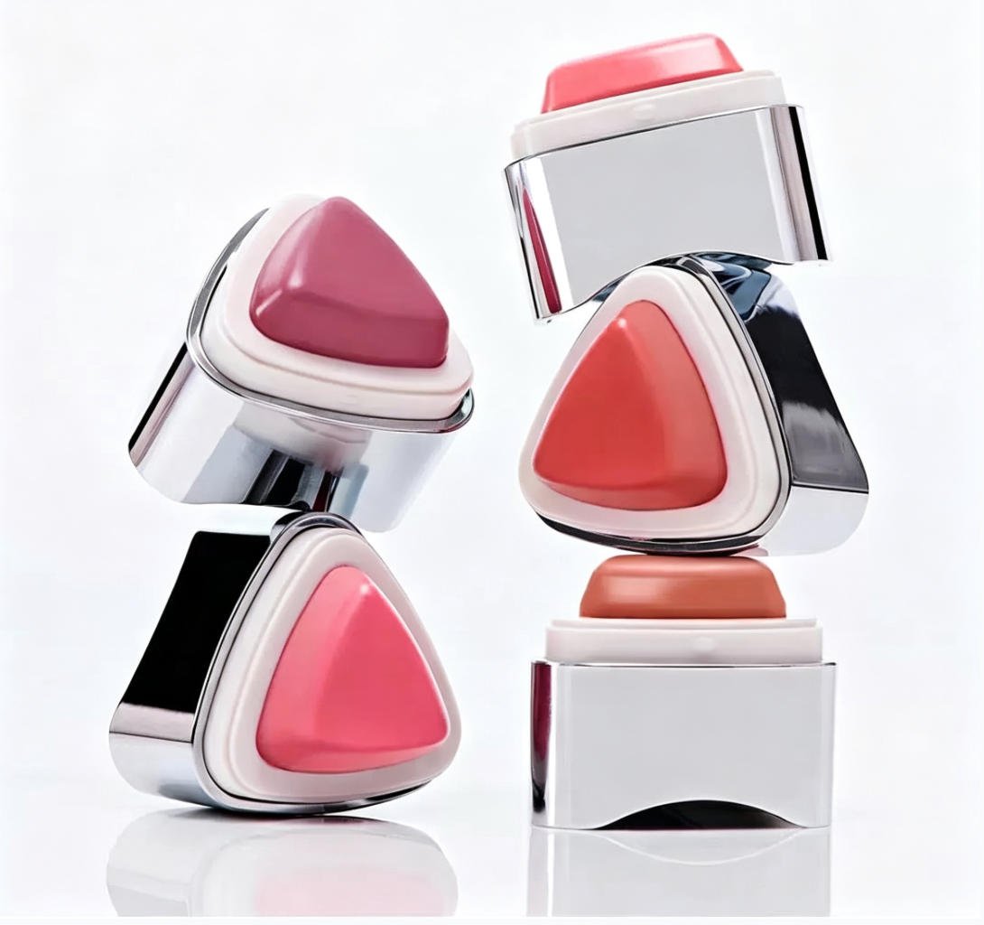 36 Triangle Cream Blush Compact - Image 1