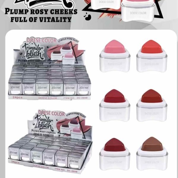 Triangular Plump Blush - Counter Display