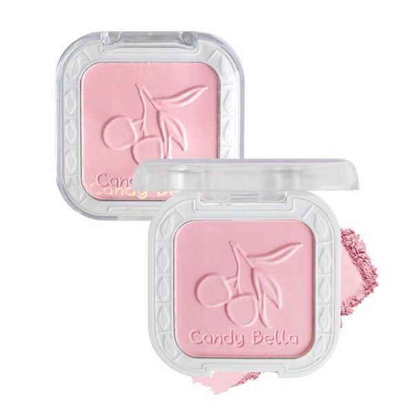 Cherry Embossed Blush Compact