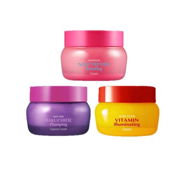 Plumping & Brightening Cream Trio