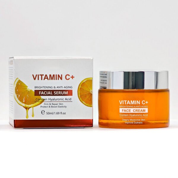 Vitamin C Serum & Face Cream Set
